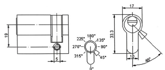 Europrofil Zylinder, C6+